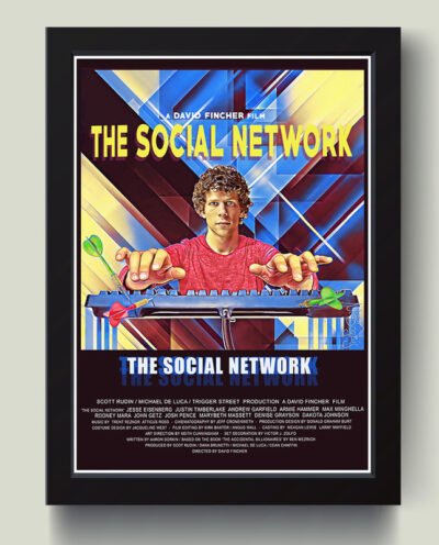 تابلو مدل The Social Network پوستر فیلم کد ICC-S06