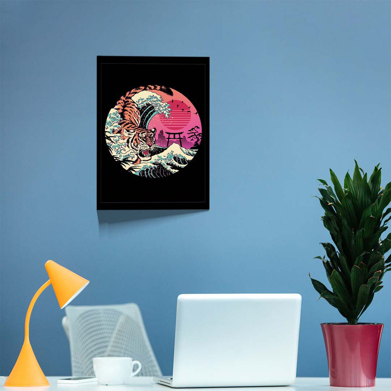 تابلو مدل GREAT WAVE کد F-7009 - Image 9