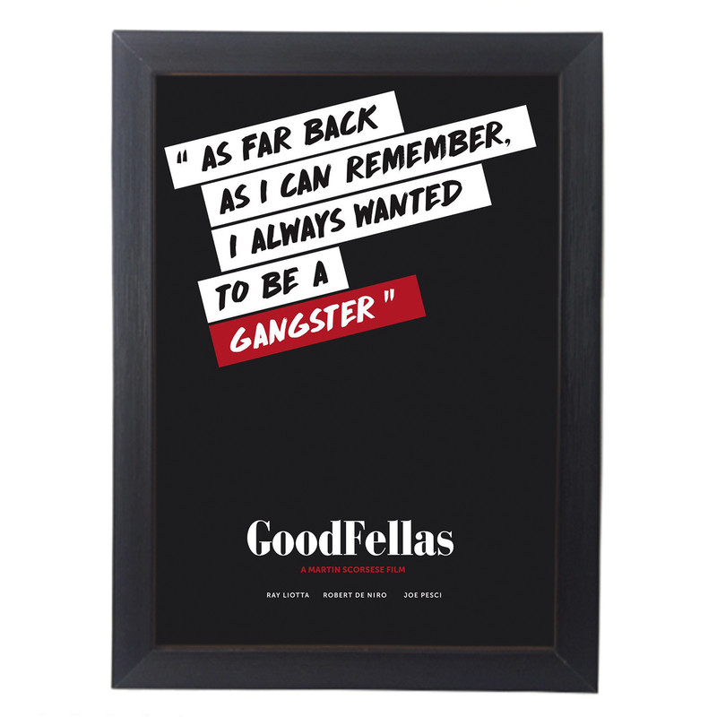 تابلو آگاپه مدل G125 طرح Good Fellas