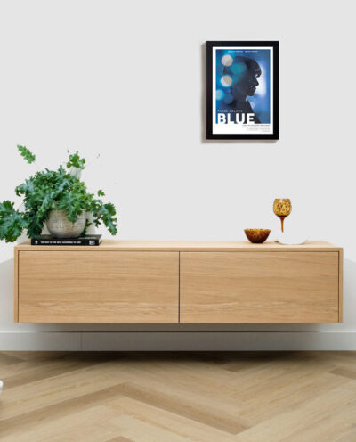 تابلو مدل فیلم سه رنگ سفید آبی قرمز کریستوف کیشلوفسکی Three Colours blue Krzysztof Kielowski trilogy BL204
