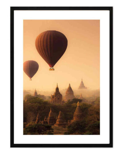 تابلو مدل Balloons over Myanmar کد 248901787