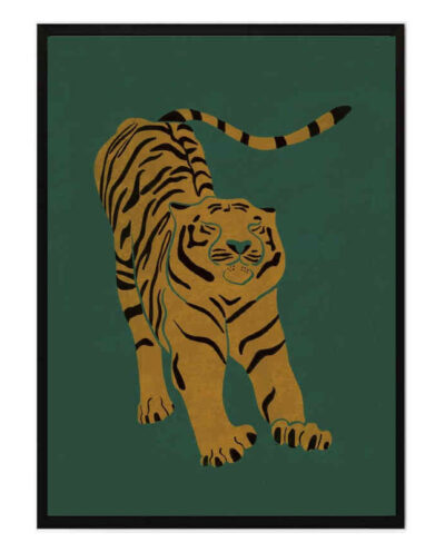تابلو مدل Tiger doesnt Lose Sleep کد 248901397