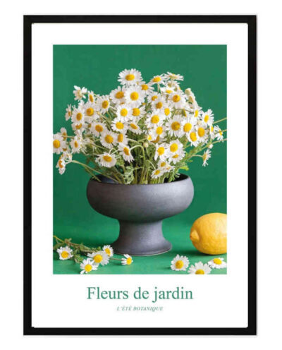 تابلو مدل De jardin marguerites کد 248901922
