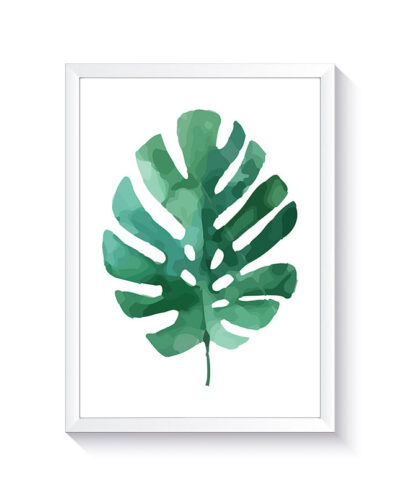 تابلو وینا مدل Monstera