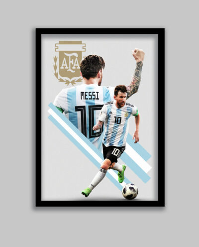 تابلو مدل لیونل مسی Lionel Messi کد LA-G10554-2