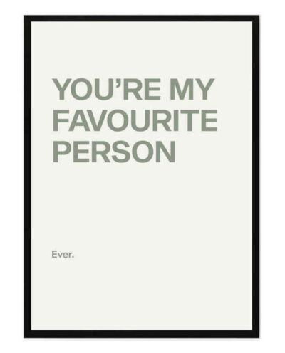 تابلو مدل Favourite person کد 2489011004