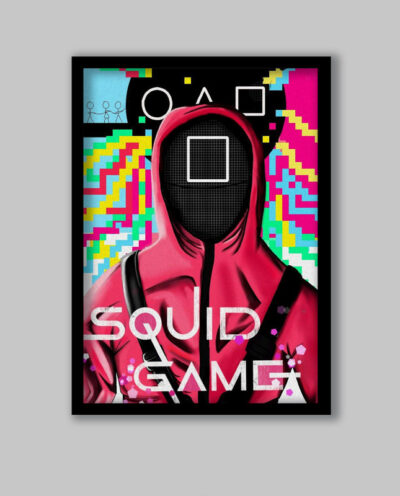 تابلو مدل سریال بازی مرکب Squid Game کد LA-G10803-2