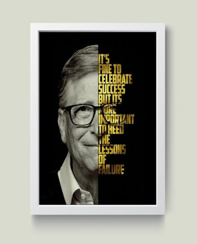 تابلو مدل بیل گیتس Bill Gates کد m1419-w