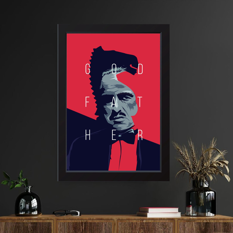 تابلو مدل God father پدرخوانده کد m2595-b - Image 4