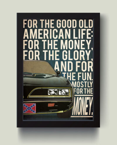 تابلو مدل Money Car کدS1429-b