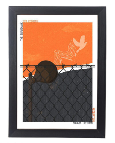 تابلو آگاپه مدل G120 طرح Shawshank Redemption
