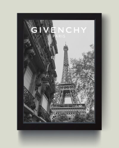 تابلو مدل Paris GIVENCHY کد m2665-b