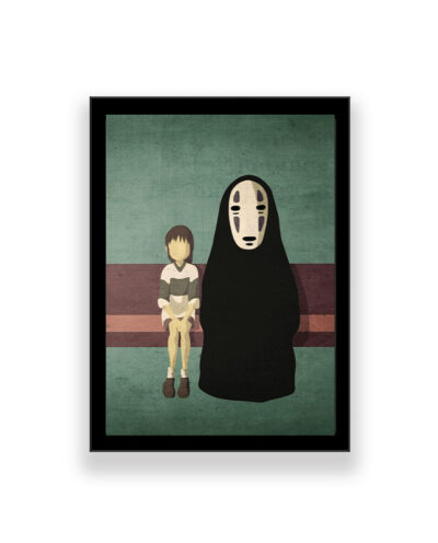 تابلو طرح انیمه Spirited Away