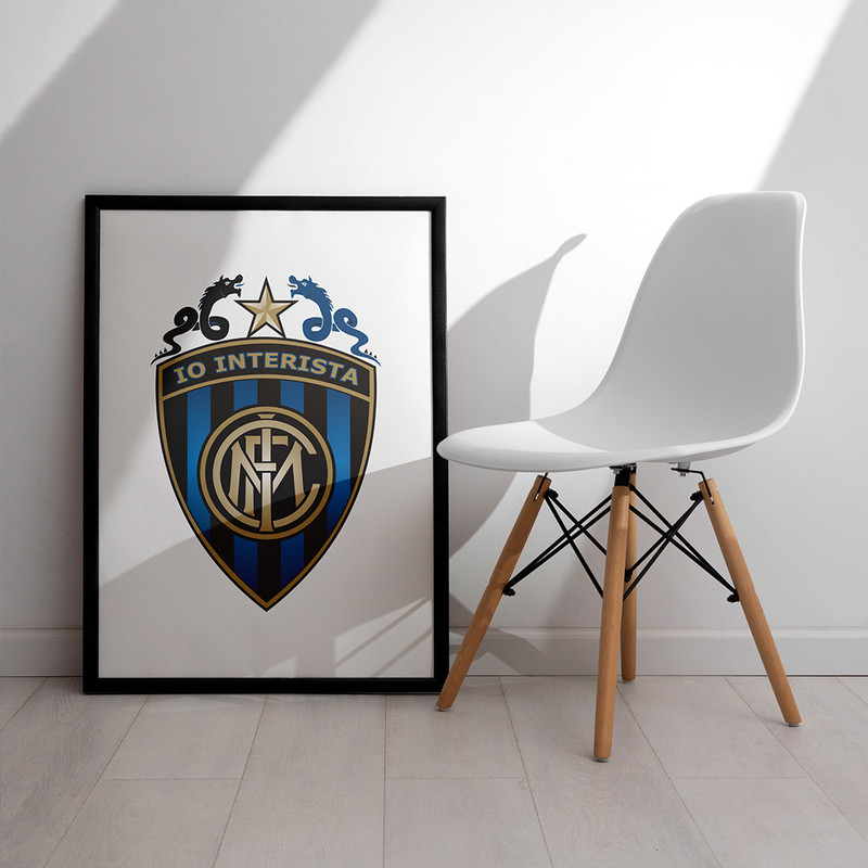 تابلو مدل دیواری طرح اینتر میلان Inter Milan کد FD582 - Image 3