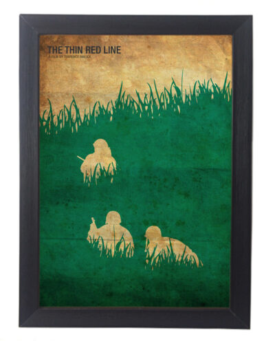 تابلو آگاپه مدل G183 طرح The Thin Red Line