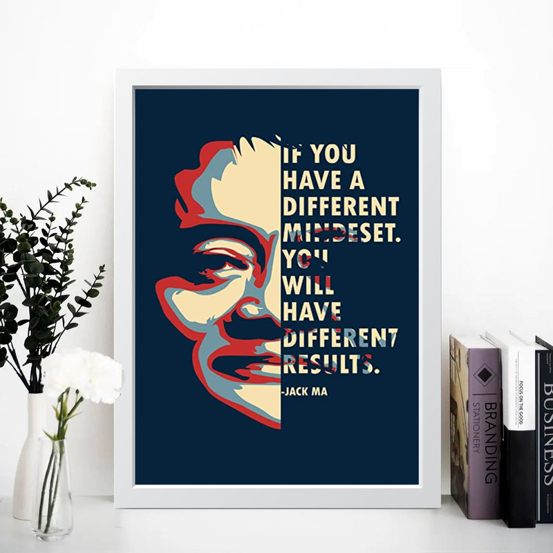 تابلو مدل انگیزشی Jack ma جک ما کدS1630-w - Image 4