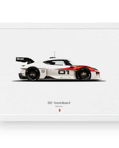 تابلو مدل Porsche Mission R 2022