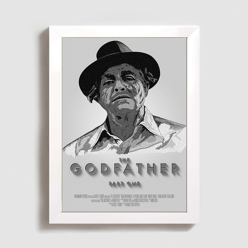 تابلو مدل god father part one W487