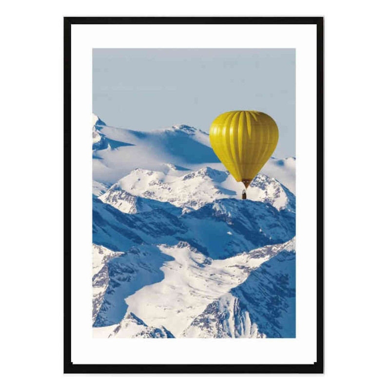 تابلو مدل Above the snowine کد 248901768