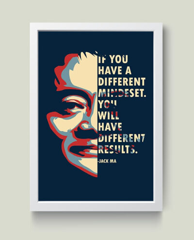 تابلو مدل انگیزشی Jack ma جک ما کدS1630-w