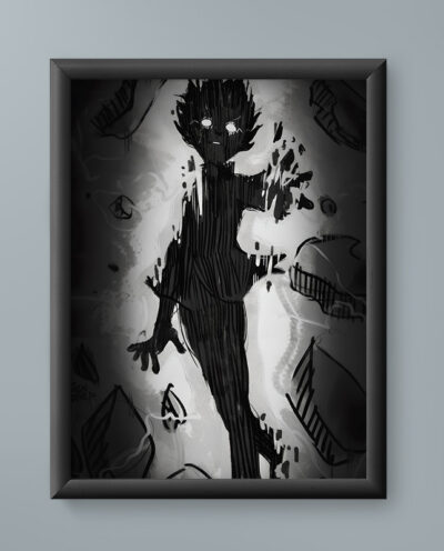تابلو مدل انیمه موب سایکو 100 Mob Psycho 100 anime 12