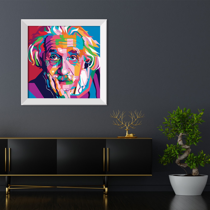 تابلو مدل Albert Einstein کد TM48 - Image 4