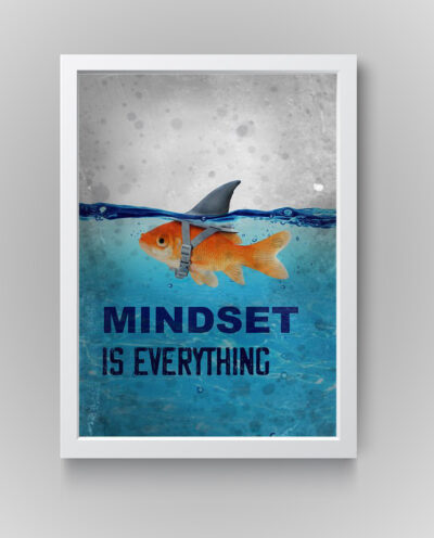 تابلو مدل دکوراتیو انگیزشی mindsetکدN268