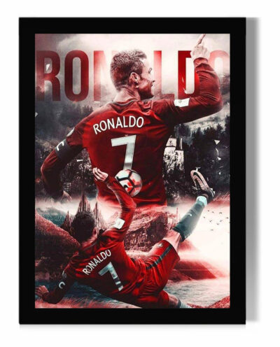 تابلو مدل دیواری طرح رونالدو Ronaldo کد FD439
