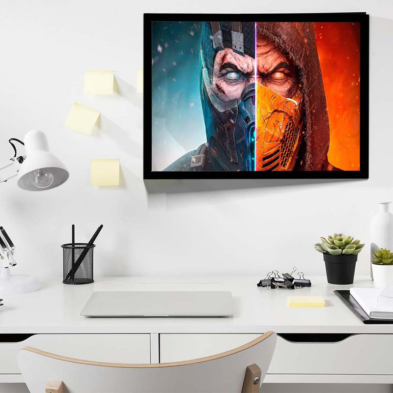 تابلو مدل scorpion mortal kombat کد F-15045 - Image 6