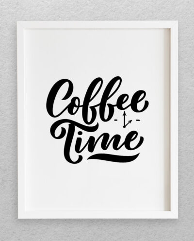 تابلو مدل نوشته انگلیسی طرح COFFEE کد 721