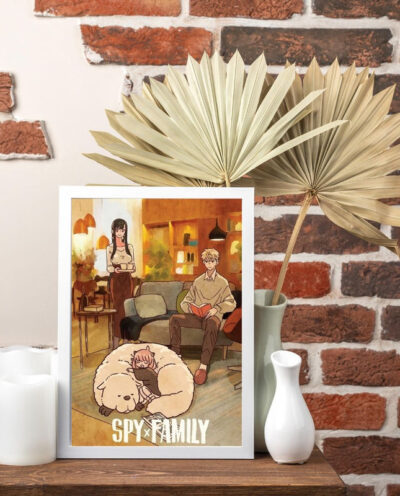 تابلو مدل میس فریم انیمه خانواده جاسوس Spy x Family مدل M0419