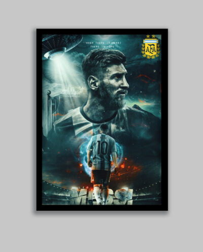 تابلو مدل لیونل مسی Lionel Messi کد LA-G10555-2