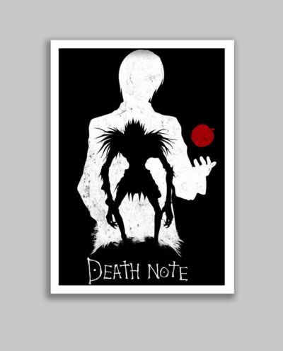 تابلو مدل انیمه دفترچه مرگ Death Note کد LA-G10541
