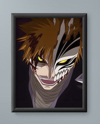تابلو مدل انیمه ایچیگو کوروساکی بلیچ Ichigo Kurosaki bleach anime 13