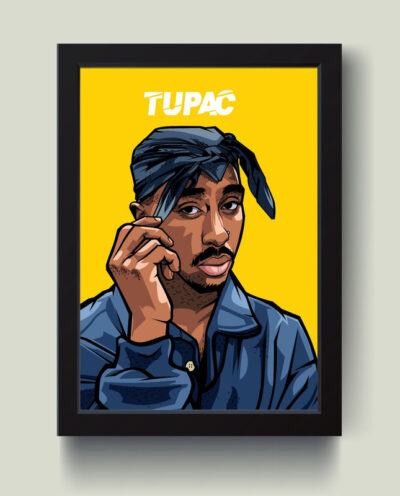 تابلو مدل Tupac توپاک کد m2584-w