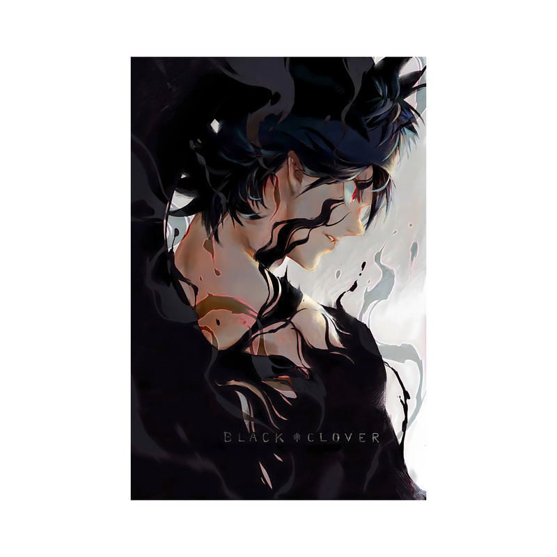 تابلو مدل انیمه آستا بلک کلاور asta black clover anime 08 - Image 2