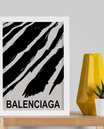 تابلو صبا طرح مدل مینیمال Balenciaga کد m2450bw