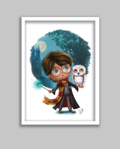 تابلو مدل هری پاتر Harry Potter کد LA-G10561