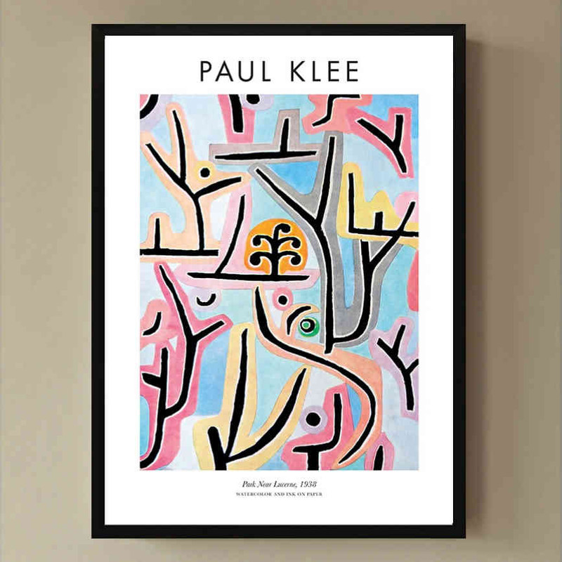 تابلو مدل Park by Paul klee کد 248901700 - Image 3