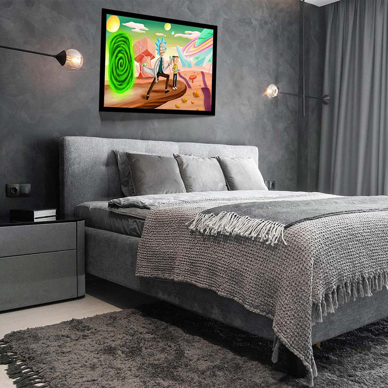 تابلو مدل rick and morty کد F-15032 - Image 5