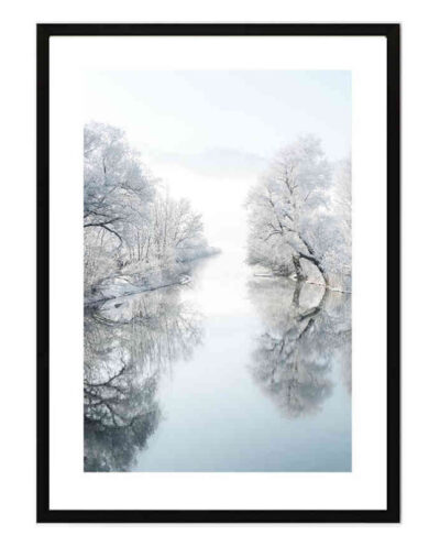 تابلو مدل Frosty winter کد 248901507