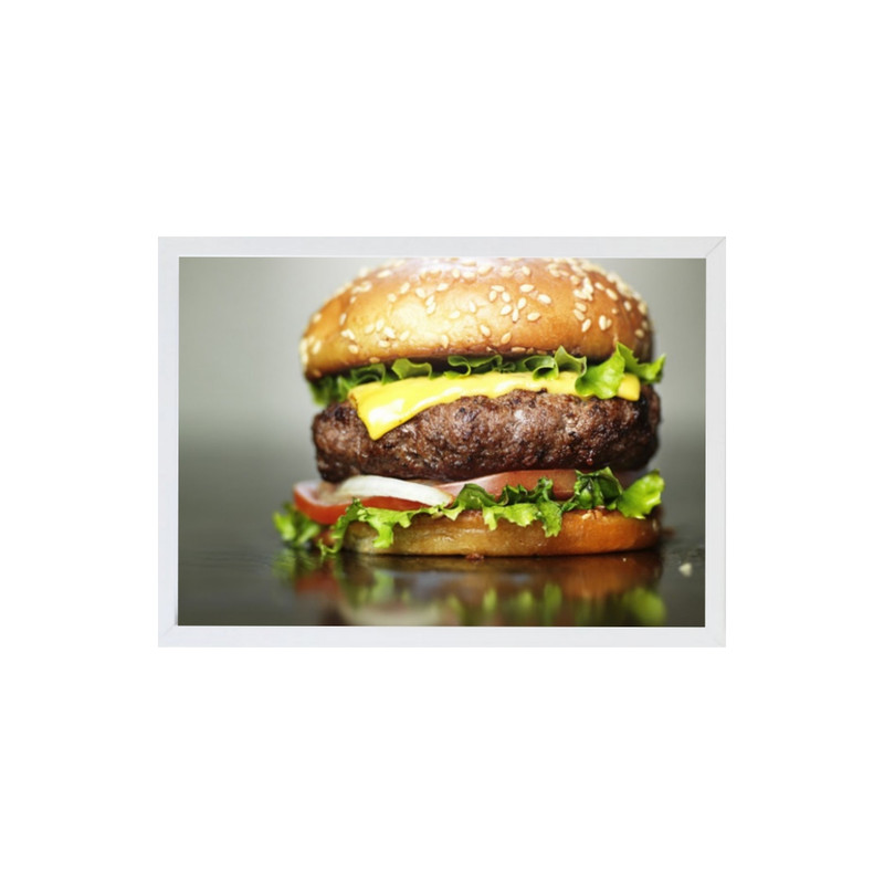 تابلو طرح راز رستوران و همبرگر کد R021 - Image 2