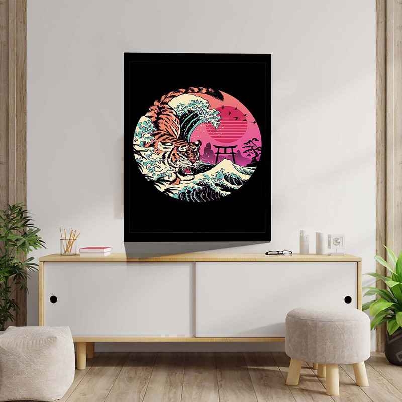 تابلو مدل GREAT WAVE کد F-7009 - Image 4