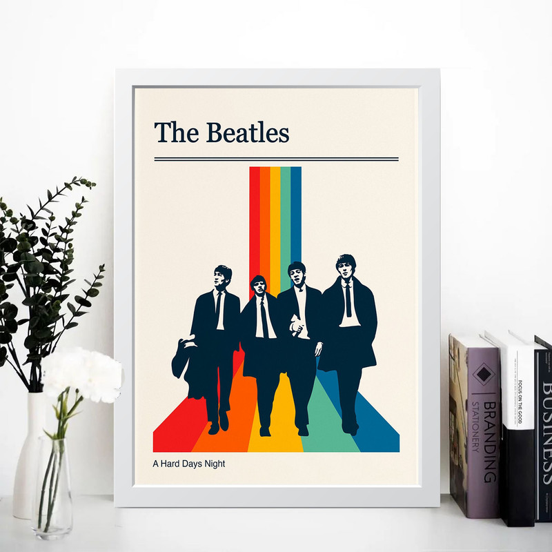 تابلو مدل The Beatles کدS1627-w - Image 4