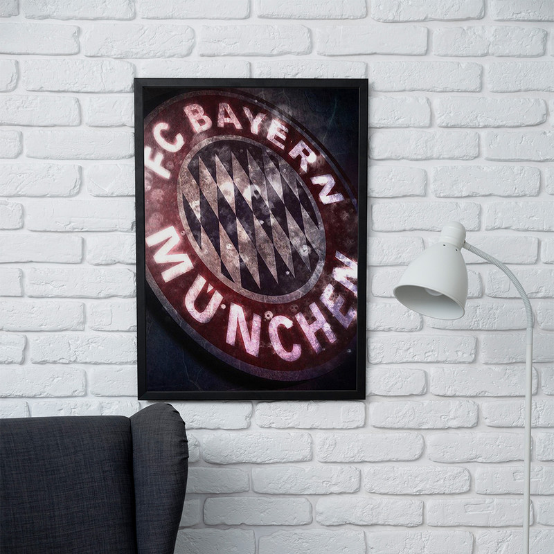 تابلو مدل دیواری طرح بایرن مونیخ Bayern Munich کد FD520 - Image 2