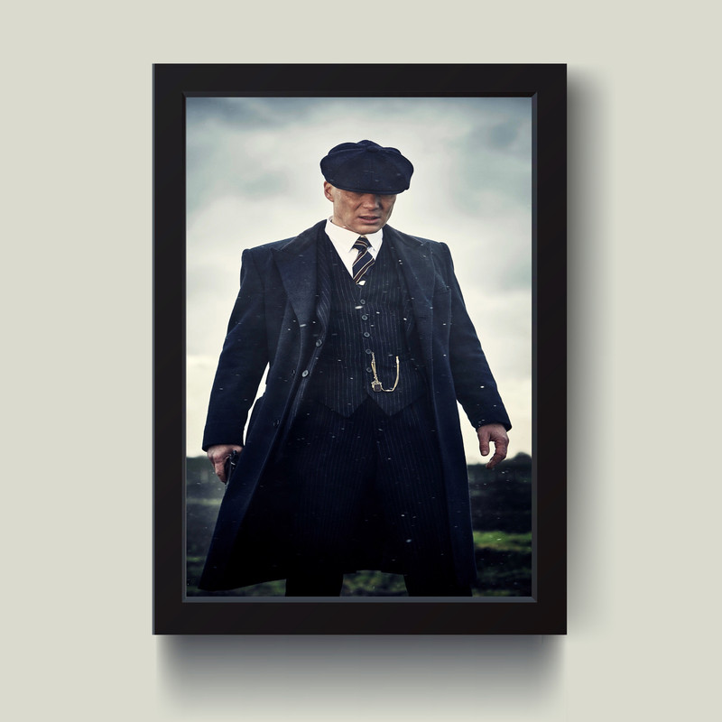 تابلو مدل دکوراتیو تام شلبی Peaky blinders کد G10-02 - Image 2