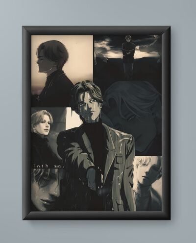 تابلو مدل انیمه یوهان لیبرت مانستر Johan Liebert Monster anime 08