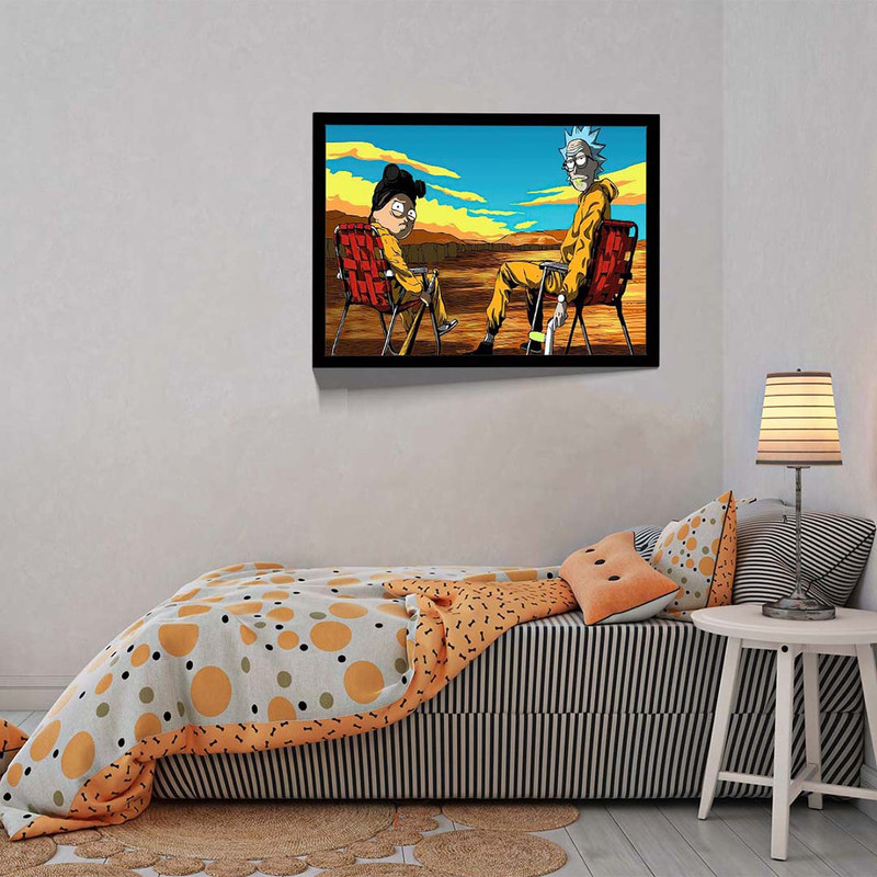 تابلو مدل rick and morty کد F-15029 - Image 8