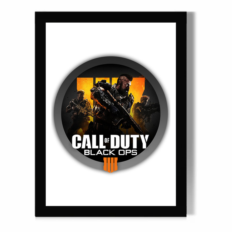 تابلو مدل دیواری طرح بازی Call Of Duty کد FD282