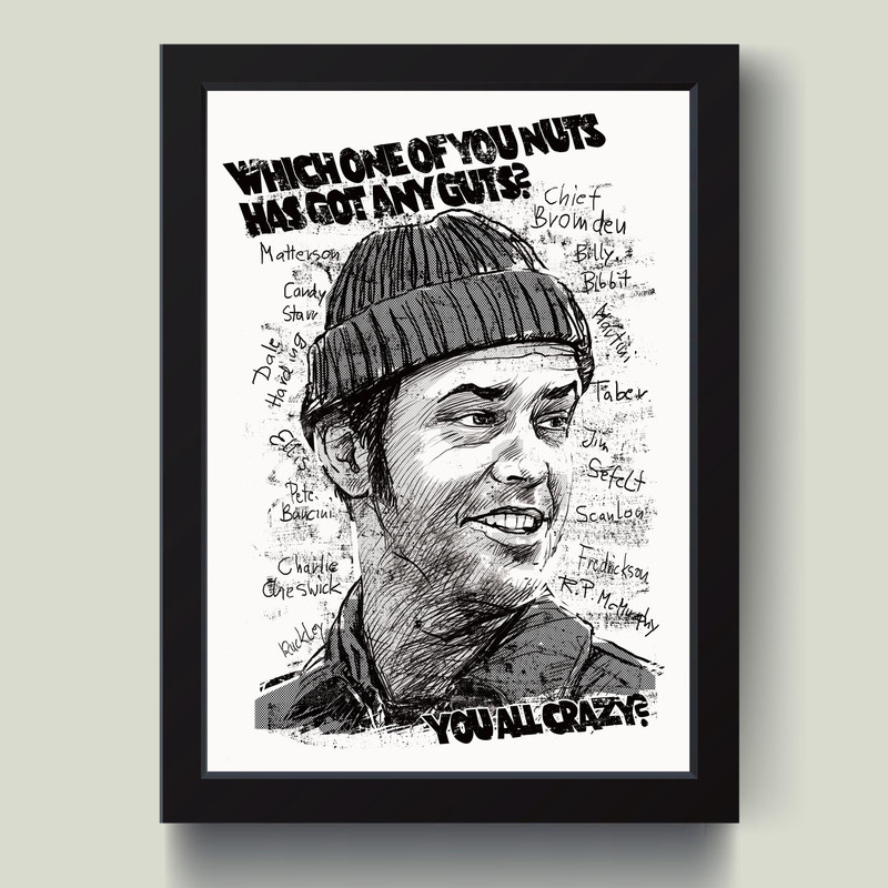 تابلو مدل One Flew Over the Cuckoos Nest کد MJ131374